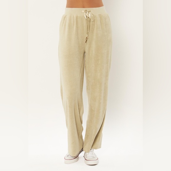 Amuse Society Pants - Amuse Society | Kick Slicker Knit Pant Sage Green